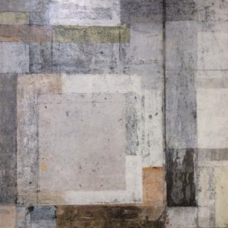 TITLE: "The Fifth" dyptic (1), 
The invisible Cities Series, 2008
Tech: Collage, Acrylic on Canvas.
Size: 37" x 37" / 95 x 95 cms.
 TITLE: "The Fifth" dyptic (1), 
The invisible Cities Series, 2008
Tech: Collage, Acrylic on Canvas.
Size: 37" x 37" / 95 x 95 cms.